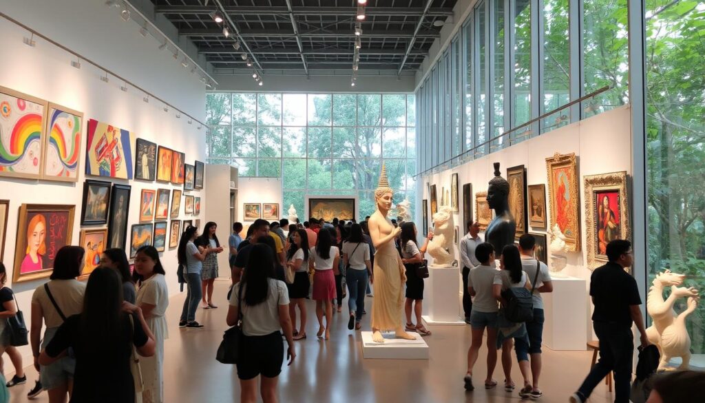 การจัดกิจกรรม นิทรรศการ ศิลปวัฒนธรรม